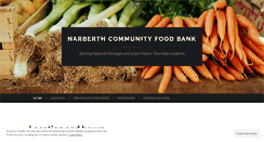 Desktop Screenshot of narberthcommunityfoodbank.org